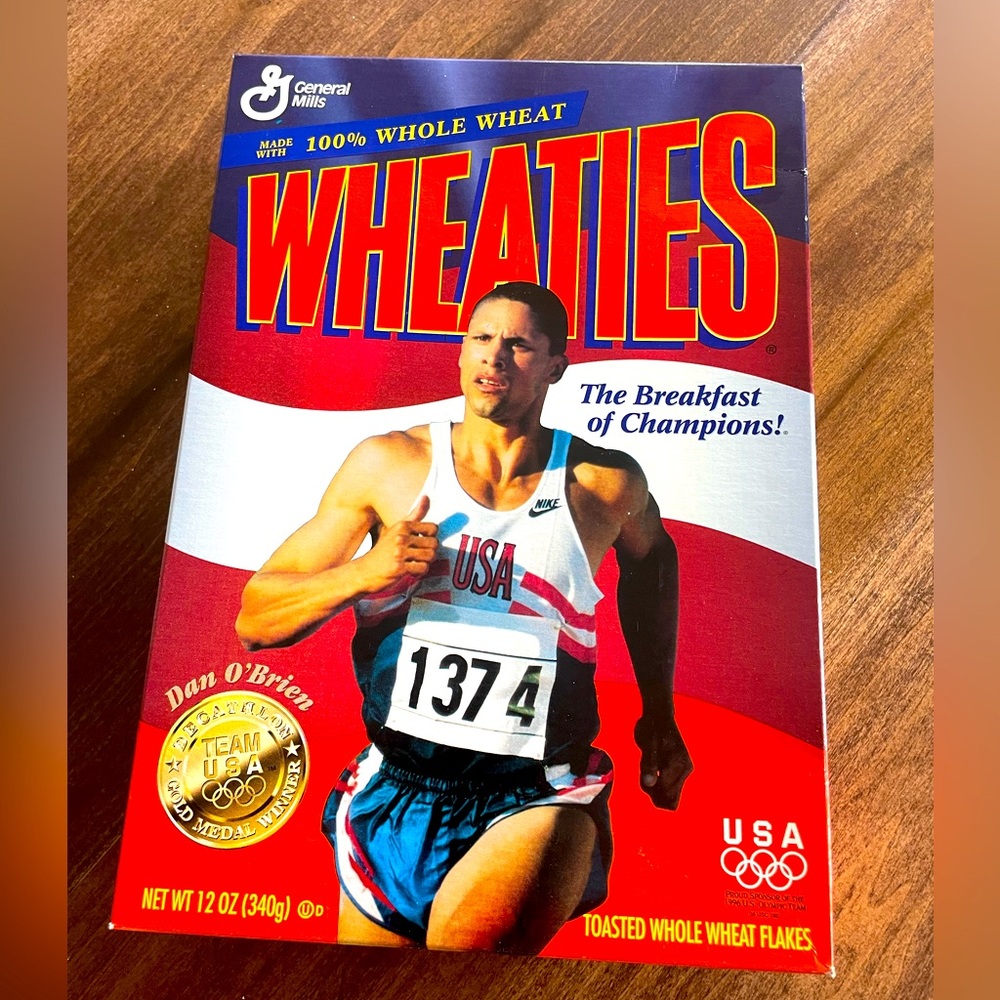 New Mint Condition Vintage 1997 Olympic Dan O’Brien Collectors Box